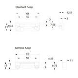 Guru Casement Window Handle Keep
