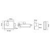 1148 Deadbolt Rim Nightlatch (case only)