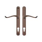 Balmoral Sprung Swan Lever Lever Left Hand Door Handle