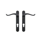 Windsor Sprung Swan Lever Lever Left Hand Door Handle