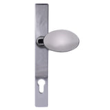 Architectural Sprung Inline Lever Pad Door Handle