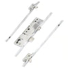 Latch Deadbolt 2 Small Hooks Split Spindle Multipoint Door Lock - 20mm Faceplate - Option 3 (top hook to spindle = 680mm)