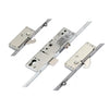 Latch Deadbolt 2 Large Hooks 2 Rollers Split Spindle Multipoint Door Lock - Option 2 (top hook to spindle = 730mm)
