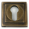 Round Euro Escutcheon - Square (LEAD TIME: 2-3 DAYS)