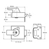 PBS1 BS3621: 2007 High Security Nightlatch