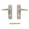 Aluminium Lever on Plate Furniture