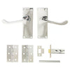 Door Handle, Latch and Hinge Pack