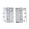 BS EN Grade 13 Ball Bearing Hinge, Grade 316 Stainless Steel, 102mm x 76mm