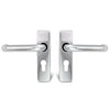 Round Bar Lever on Plate Furniture
