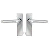 Round Bar Lever on Plate Furniture