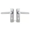 Round Bar Lever on Plate Furniture