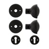 Plastic Rim/Mortice Knobset