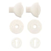 Plastic Rim/Mortice Knobset