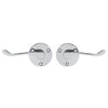 Scroll Round Rose Lever Latch Furniture