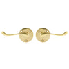 Scroll Round Rose Lever Latch Furniture