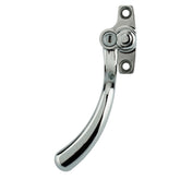 Tear Drop Key Locking Window Handle Left Hand