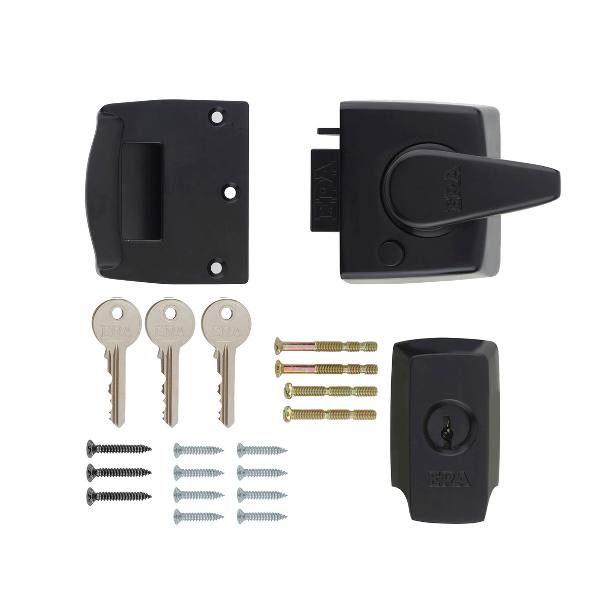 British Standard Keyless Egress Nightlatch Door Lock