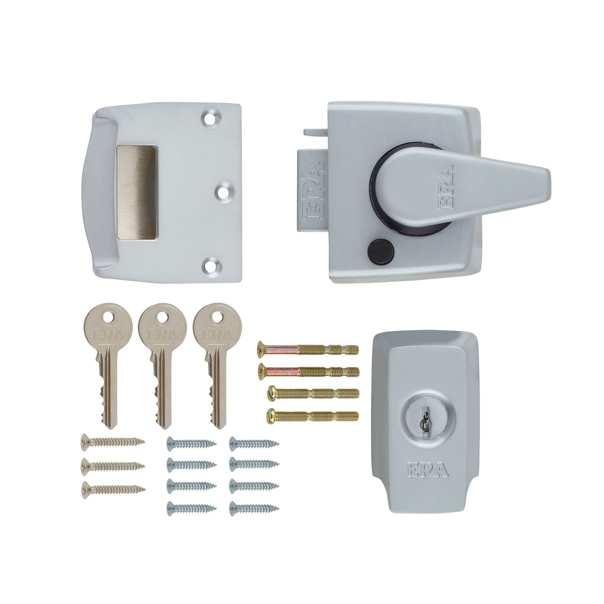 British Standard Keyless Egress Nightlatch Door Lock