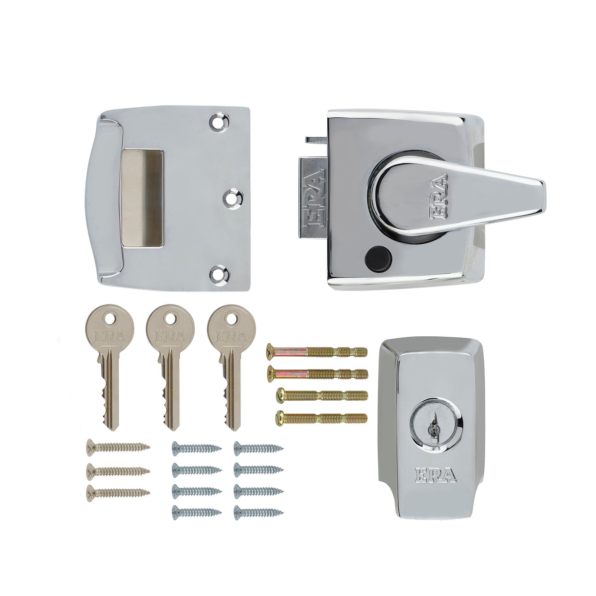 British Standard Keyless Egress Nightlatch Door Lock
