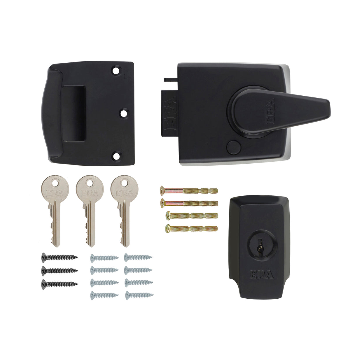 British Standard Keyless Egress Nightlatch Door Lock