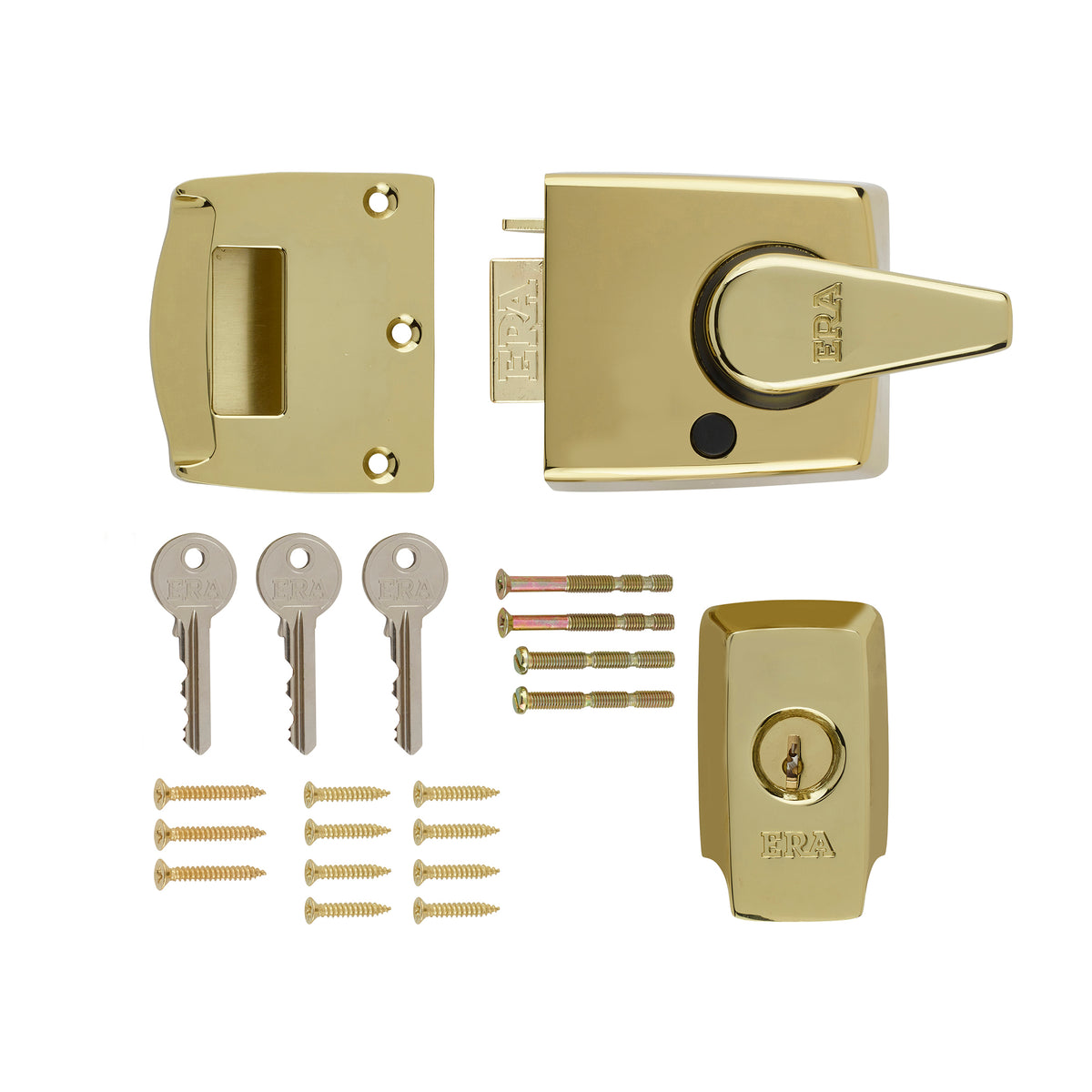 British Standard Keyless Egress Nightlatch Door Lock
