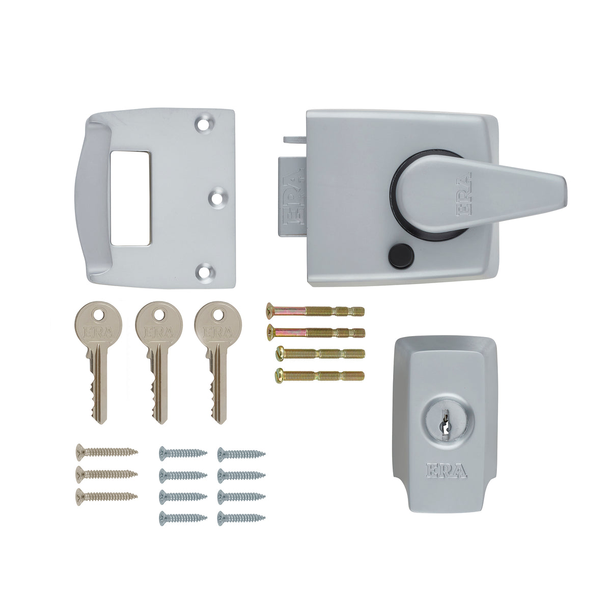 British Standard Keyless Egress Nightlatch Door Lock