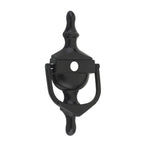 Decorative Urn Door Knocker With Spyhole