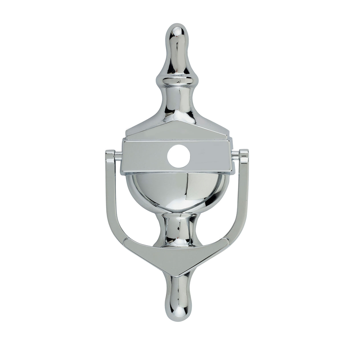 Decorative Urn Door Knocker Without Spyhole