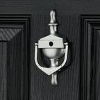 Decorative Urn Door Knocker With Spyhole