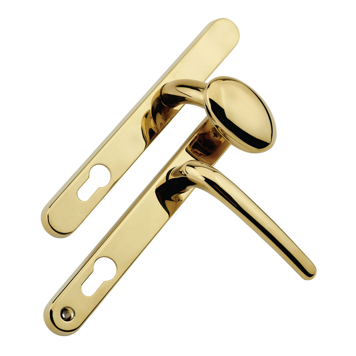 Decorative Lever Pad Inline Door Handle