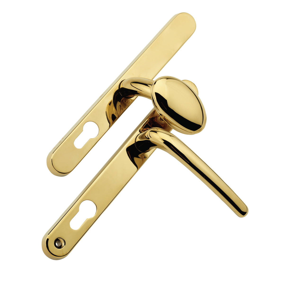 Decorative Lever Pad Offset Door Handle