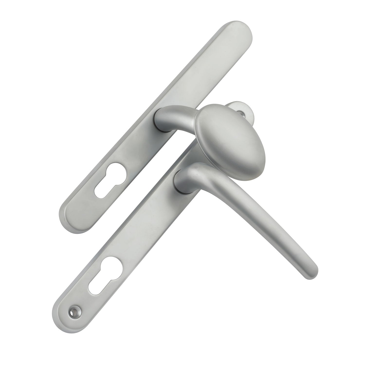 Decorative Lever Pad Offset Door Handle