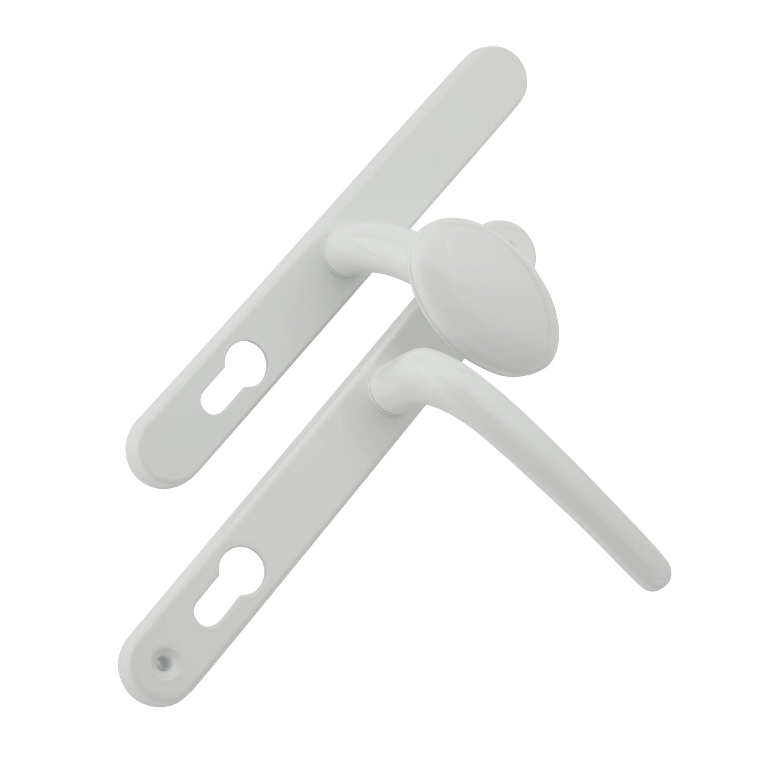 Decorative Lever Pad Offset Door Handle