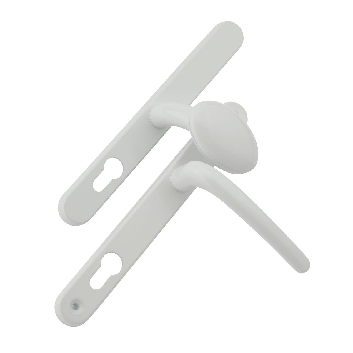 Decorative Lever Pad Offset Door Handle