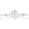 Ideal Inline Espags With 20mm Backset and 16mm Radius Faceplate