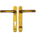 Pro Secure TS007 2* Lever Lever UPVC Multipoint Door Handles - 92mm PZ Sprung 122mm Screw Centres