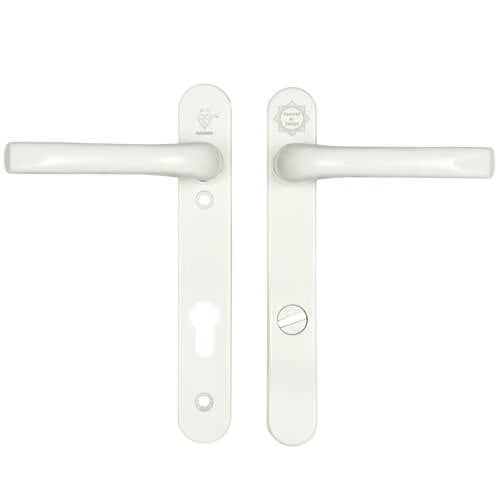 Pro Secure TS007 2* Lever Lever UPVC Multipoint Door Handles - 92mm PZ Sprung 122mm Screw Centres