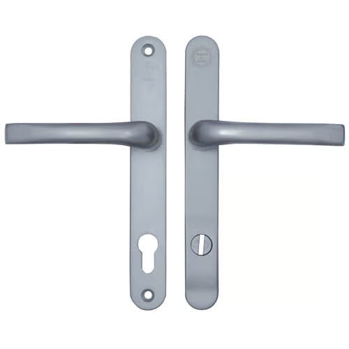 Pro Secure TS007 2* Lever Lever UPVC Multipoint Door Handles - 92mm PZ Sprung 212mm Screw Centres