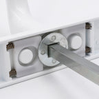Pro Secure TS007 2* Lever Lever UPVC Multipoint Door Handles - 92mm PZ Sprung 212mm Screw Centres