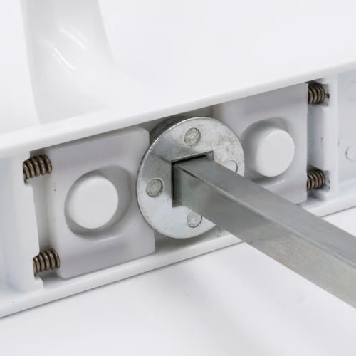 Pro Secure TS007 2* Lever Lever UPVC Multipoint Door Handles - 92mm PZ Sprung 212mm Screw Centres