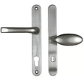 Pro Secure TS007 2* Lever Moveable Pad UPVC Multipoint Door Handles - 92/62mm PZ Sprung 212mm Screw Centres