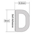 D Strip Self Adhesive EPDM Rubber