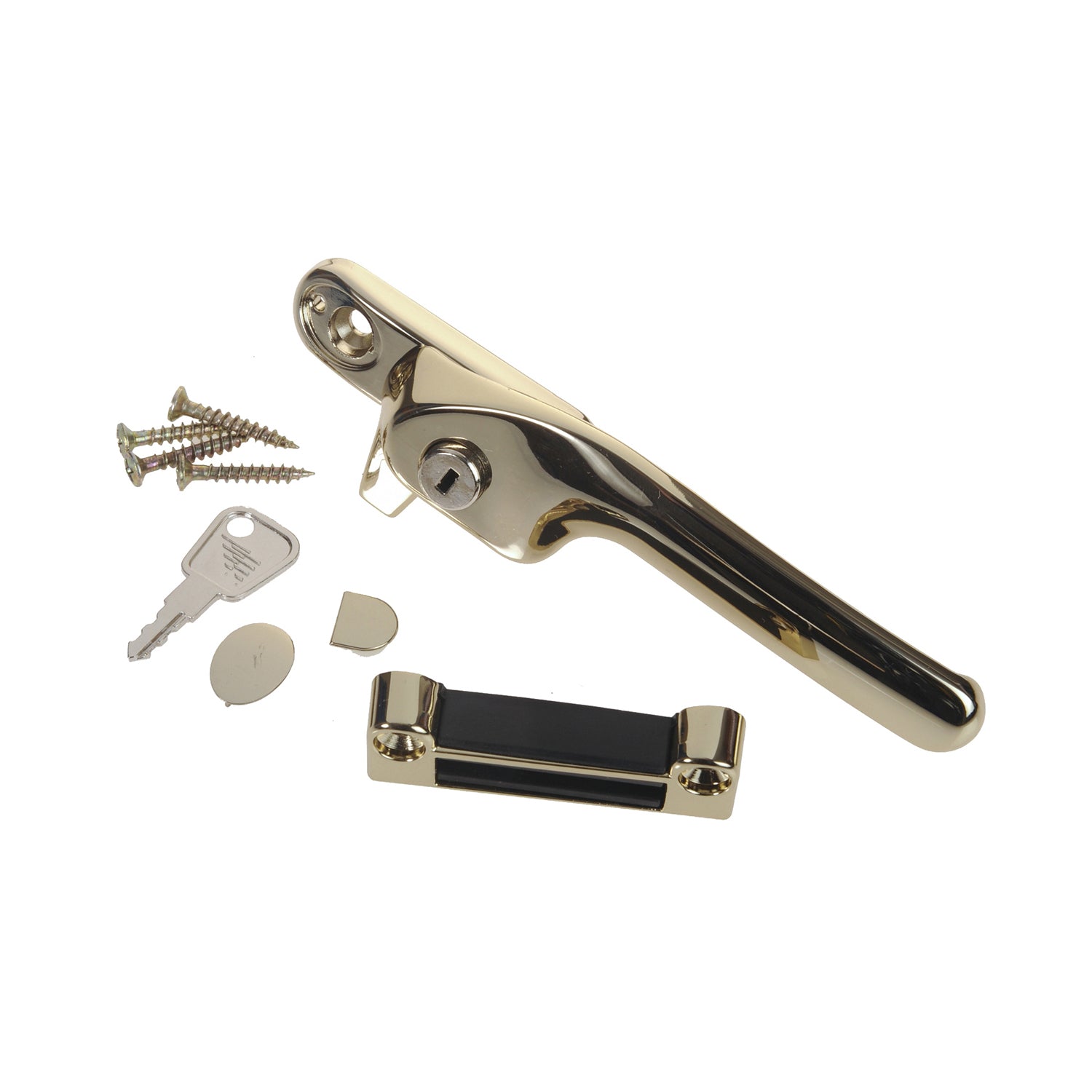 Guru Locking Right Hand Window Handle and Keep Set