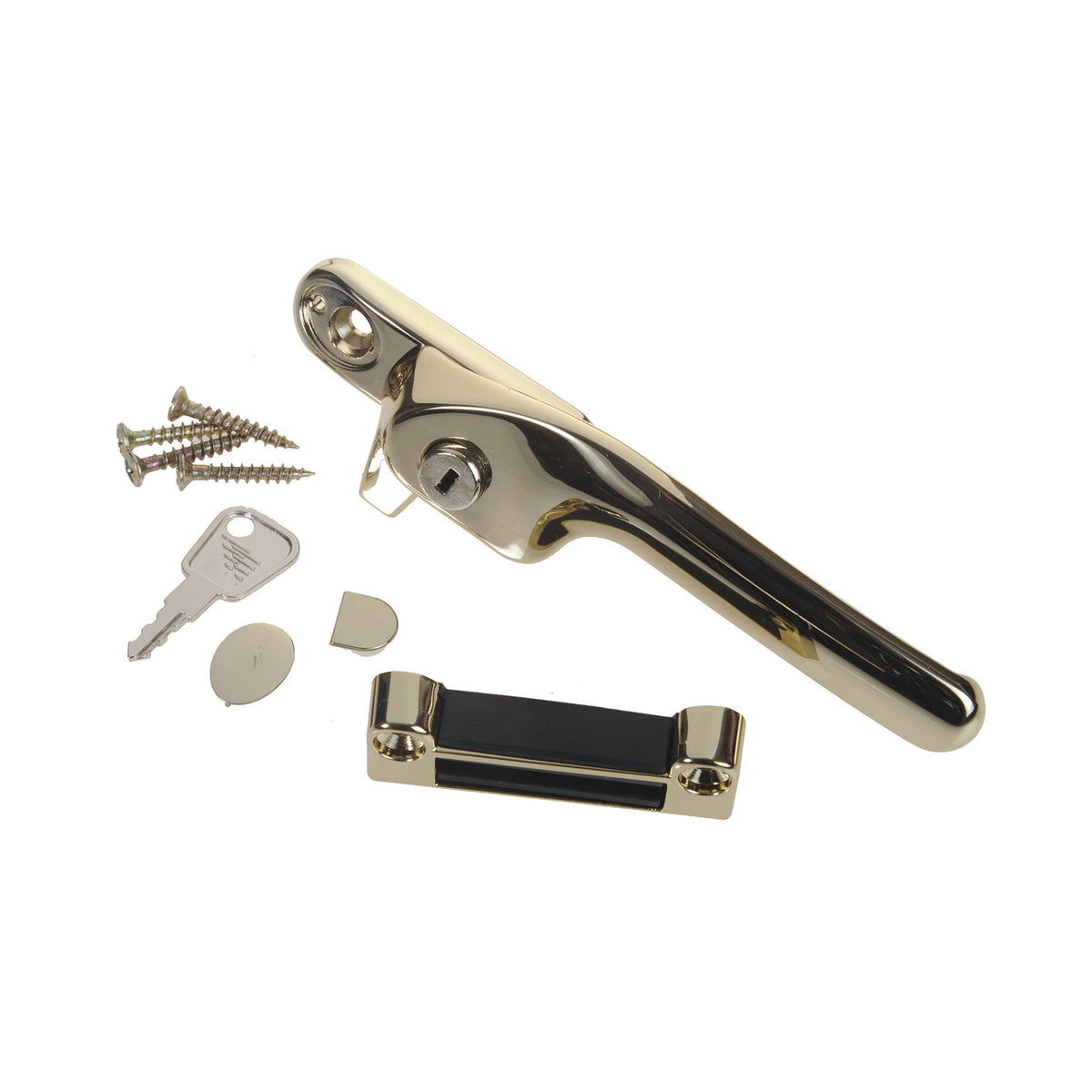 Guru Locking Right Hand Window Handle and Keep Set