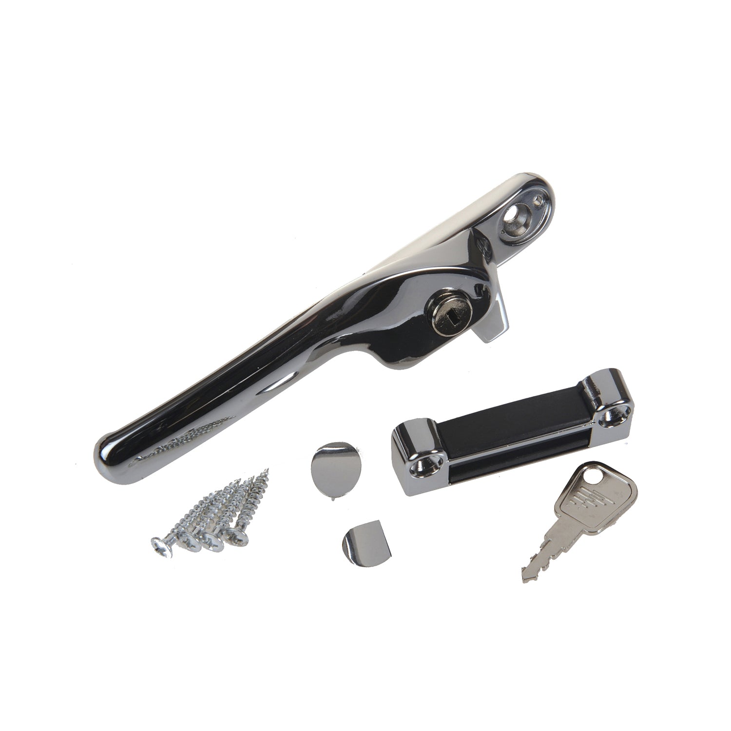 Guru Locking Left Hand Window Handle and Keep Set