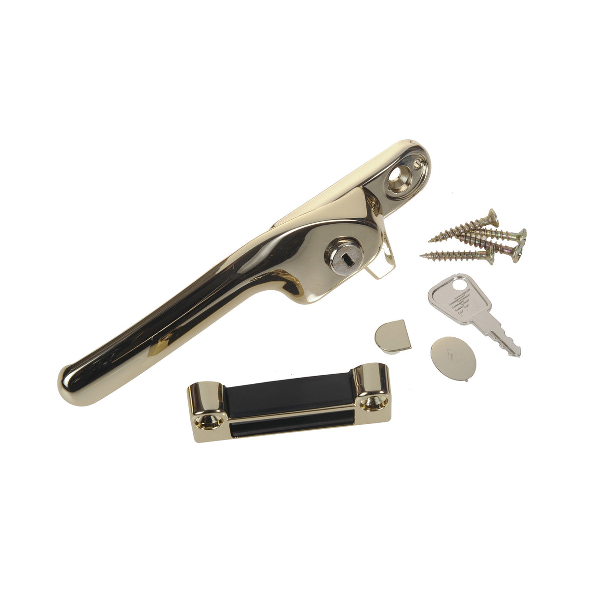 Guru Locking Left Hand Window Handle and Keep Set