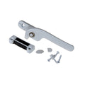 Guru Non Locking Right Hand Window Handle and Keep Set, White