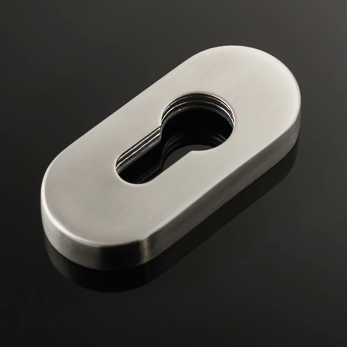 316 Stainless Steel Door Escutcheon Oval