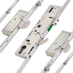 3 Hook 4 Roller Euro Cylinder Multi Point Door Lock - 8000 Series