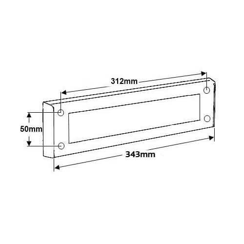 Internal Letterplate Seal without Flap